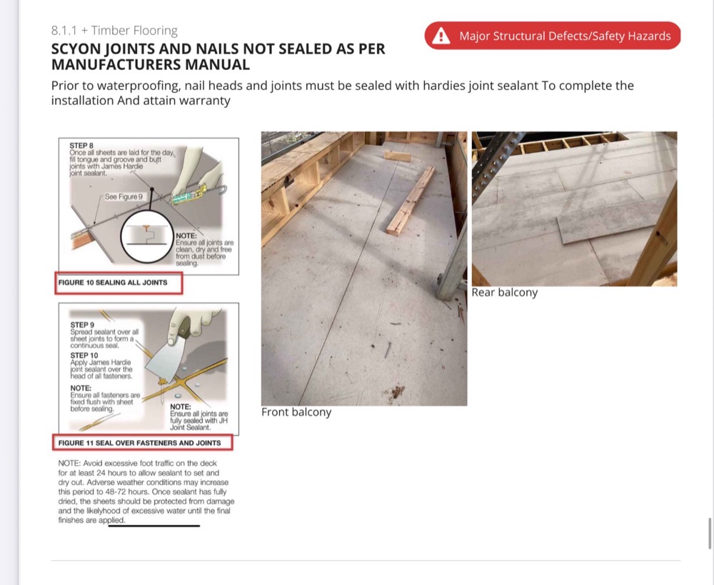 Recorded on a Point Cook inspection, Point Cook