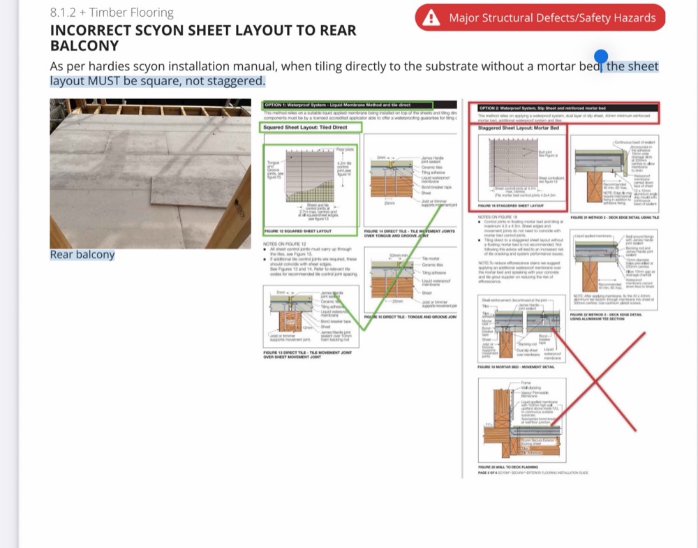 Recorded on a Point Cook inspection, Point Cook